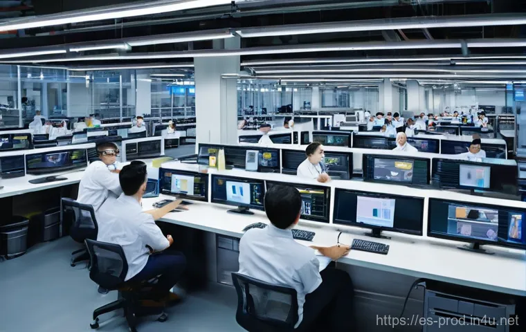 생산관리와 품질관리의 차이점 - Prompt 1: The Pulse of Production Efficiency**