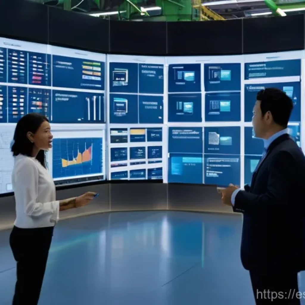 생산관리자의 해외 취업 성공 사례 - **Prompt:** A dynamic, diverse team of international production managers and engineers, dressed in p...