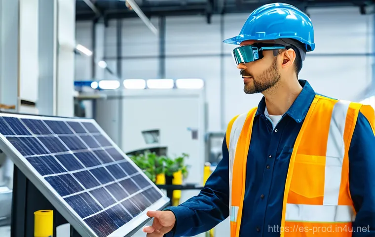 생산관리 실무자를 위한 컨퍼런스 추천 - **Prompt:** A detailed scene within a highly advanced, automated production facility. Focus on a ski...